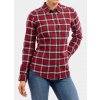 Košeľa dámska Fjallraven Ovik Flannel Shirt - deep red
