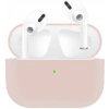 AppleKing ultratenký silikónový obal pre AirPods Pro – pieskovo ružový - možnosť vrátiť tovar ZADARMO do 30tich dní
