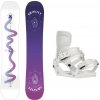 Gravity Sirene White 24/25 dámsky snowboard + Gravity Rise white viazanie + zľava 16 € na príslušenstvo - 154 cm + M (EU 38-41)
