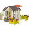 Domček pre záhradníka s veľkou predzáhradkou Garden House Life Smoby výnimočne rozšíriteľný s plnými dverami od 24 mes