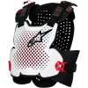 chránič hrudi A-4 PLASMA, ALPINESTARS (černá/červená/bílá, vel. XL/2XL)