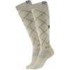 ELT Jazdecké ponožky Argyle Beige Gray