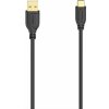 Hama USB-C 2.0 kábel typ A-C 0,75 m, Flexi-Slim, čierny HAMA