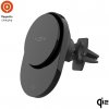 Fixed MagAir držiak do auta s bezdrôtovým nabíjaním s podporou uchytenia MagSafe a štandardom Qi2, 15W, čierny FIXMA-BK
