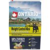 Krmivo Ontario Mini Weight Control Turkey & Potatoes 2,25kg