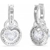 Guess Decentné visiace náušnice 2v1 Rolling Hearts JUBE03351JWRHT/U