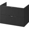 CERSANIT Skrinka pod umývadlo TIRSO 80 čierna matná DSM S1017-011