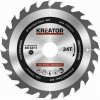 Pilový kotouč Kreator KRT020414 na dřevo 185mm, 24T