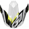 CASSIDA šilt pre prilby Cross Cup Two, CASSIDA (bílý/žlutý fluo/černý/šedý)