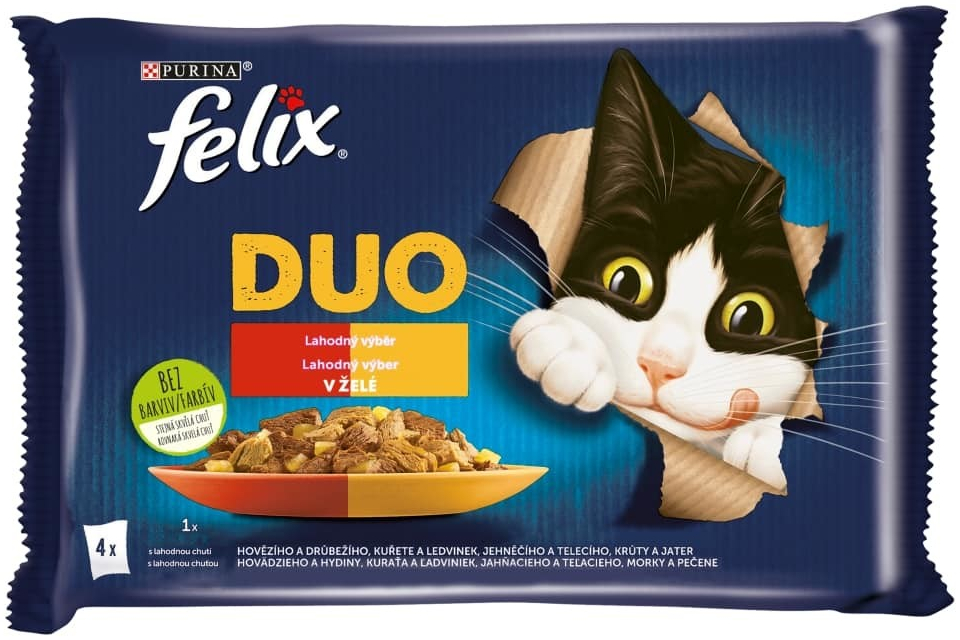 FELIX Fantastic Duo lahodný výber 4 x 85 g