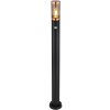 Globo Globo 3159BCS-Von. lampa so senzorom BOSTON 1xE27/15W/230V IP44 110cm čierna/meď GL7903 + záruka 3 roky zadarmo