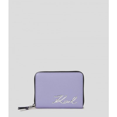 Karl Lagerfeld K/SIGNATURE 2.0 MD ZIP WLLT fialová