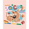 Plagát Scooby s hotdogom (Scooby Doo), 40×50 cm, vypnuté plátno na rám 6063841