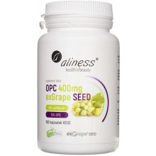 Aliness OPC exGrape SEED Extrakt z hroznových jadierok 400 mg 100 veg. kapsúl