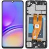 Samsung Galaxy A05 OEM LCD displej s dotykovou obrazovkou Čierny rám predná strana