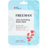 Freeman Essentials Hyaluronic Acid & Super Berries hydratačná plátienková maska pre suchú pleť 28 ml