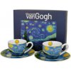 Duo Porcelánová šálka s podšálkou Van Gogh Starry Night 2 x 90 ml