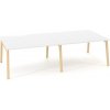 Pracovné stoly Bench ALFA ROOT 280x160cm, biely - 1 kus - 1 KS - pracovný - 160 cm - Interier Říčany - zdvojená - Biela - Alfa Root - 74.2 cm - 280 cm INTERIER-RICANY