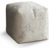 Sablio Taburet Cube Vintage patina: 40x40x40 cm