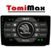 TomiMax Škoda Fabia II Android 14 autorádio s WIFI, GPS, USB, BT HW výbava: QLED 8 Core 8GB+128GB HIGH - iba displej A,C