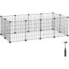Kovová klietka pre malé domáce zvieratá, 12 panelov