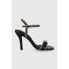 Tommy Hilfiger sandále Th Hardware Heeled Sandal FW0FW07796 čierna