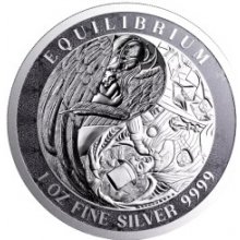 Pressburg Mint strieborná minca Equilibrium 2024 1 oz