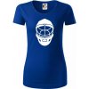Florbal maska - Dámske tričko z organickej bavlny Origin (GOTS) - XS ( Kráľovská modrá )