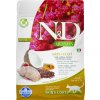 N&D GF Quinoa CAT Skin&Coat Quail & Coconut 300 g