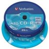 Verbatim CD-R 700MB 52x, 25ks