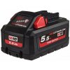 MILWAUKEE M18 HB5.5 aku batéria 18V/5,5Ah Li-Ion HIGH OUTPUT 4932464712