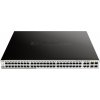 D-Link DGS-1210-52MP L2/L3 Smart+ PoE switch, 48x GbE PoE+, 4x RJ45/SFP, PoE 370W (DGS-1210-52MP/E)