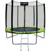 LIFEFIT Trampolína LIFEFIT 8'/244 cm so sieťou a schodíkmi