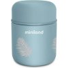 Miniland Terra Termoska na jedlo, 280ml, modrá/palmy