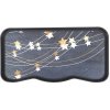 Plastový odkvapávač na topánky FLOMA Constellation - dĺžka 38 cm, šírka 75 cm, výška 2,1 cm