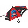 Automatický dáždnik DÁŽDNIK Miraculous Lienka a Čierny Kocúr