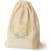 VIANOČNÉ BAVLNENÉ VRECKO 30x45 cm ECRU 145g EKO na DARČEK