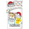 Halantex · Posteľné obliečky z mikrovlákna Pokémoni Pikachu a Meowth - 70 x 90 cm + 140 x 200 cm