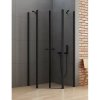 New Trendy K-0617 NEW SOLEO BLACK asymetrický sprchový kút 90 x 90 cm 90 x 90 cm čierna