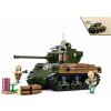 Stavebnica Sluban Army Americký tank M4A3 2v1 M38-B1110