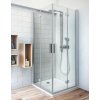 ROTH TOWER LINE TZOL1 120cm ľavé dvere sprchového kúta hranatého, profil brillant, sklo číre, 737-120000L-00-02