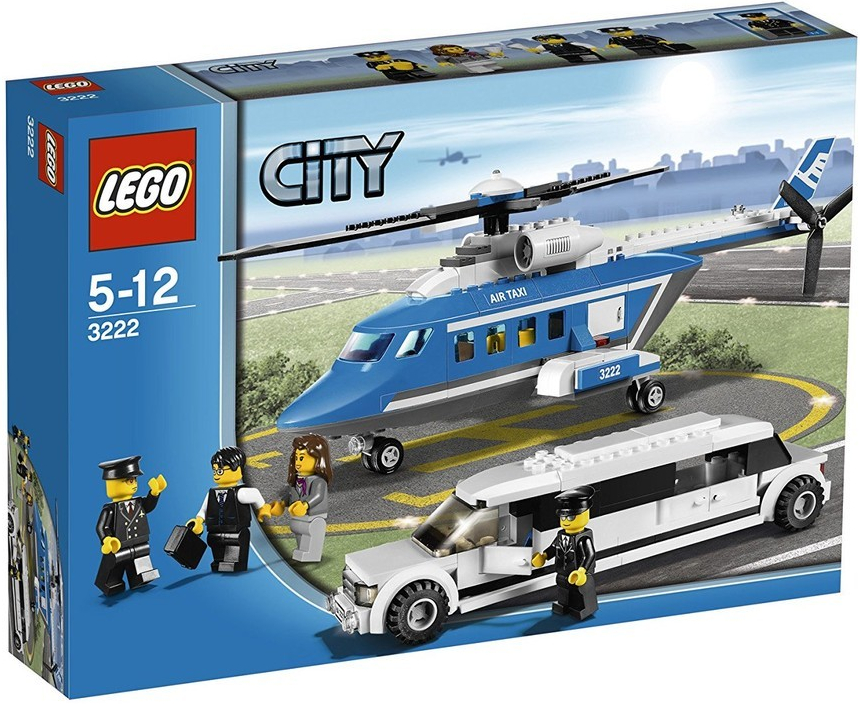 LEGO® City 3222 Vrtuľník a limuzína od 129,9 € - Heureka.sk