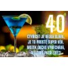 Kartička k narozeninám 40