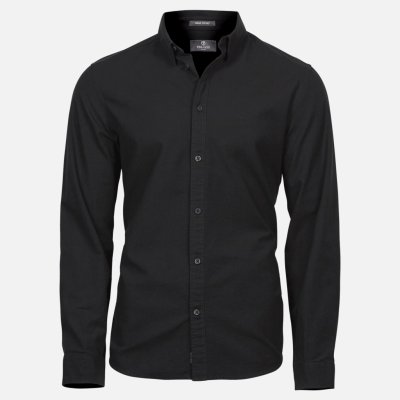 Tee Jays Oxford košeľa slim fit čierna