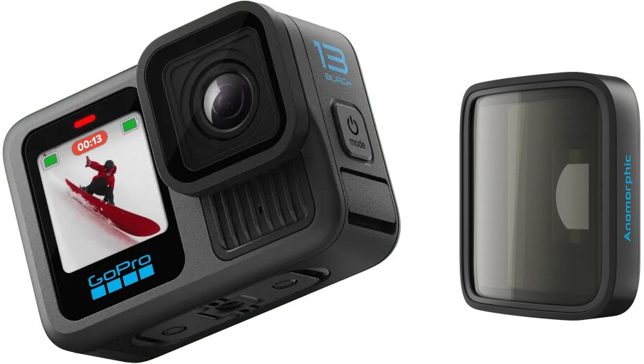 GoPro HERO13 Black Anamorphic Lens Mod Bundle