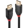 Kábel DisplayPort M/M 15m, 4K@60Hz, DP v1.2, 21.6Gbit/s, čierny, pozl. konekt., jednosmerný, aktívny