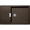 Granitový kuchynský drez SCHOCK Tia D-100LS - s excentrom, pod pracovnú dosku Farba: bronze