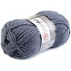 Pletacia priadza Merino hrčky 100 g - 1 ks 7 (3864) modrošedá