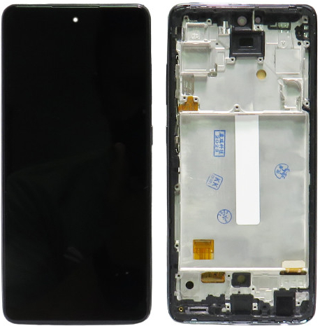 LCD Displej + Dotykové sklo + Rám Samsung Galaxy A52 4G, A52 5G, A52s 5G