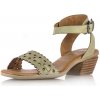 Dámske kožené zelené sandále Wild 061 4602 A1 scorpion 39